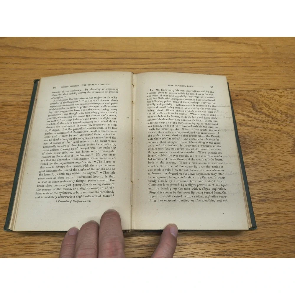 James McCosh /‎ The Emotions 1st Edition 1880